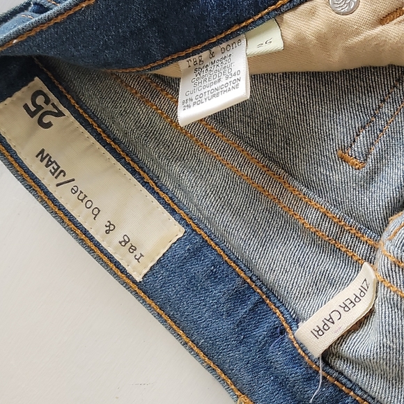 Rag and bone zipper capri - Picture 3 of 5